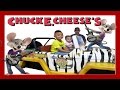 ChukE Cheeses adventure with Wendell and Elle toy reviews