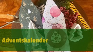 Tee-Adventskalender basteln | wunderschön & einfach | diy mit Papier von TEDi | Papierdrama 😍🐰