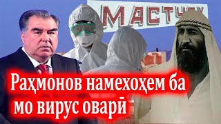 Хитобаи масчоиён ба Э.Раҳмонов