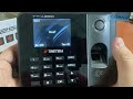 How To Add User Timetera A250 Fingerprint Time Attendance Machine Cara Tambah Staff