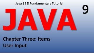 Java User Input Epi 9