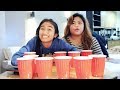 mystery drink challenge with bff