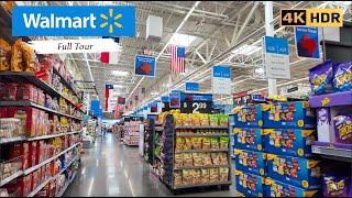 Inside Walmart Texas 🇺🇸 | Full Walking Tour in 4K HDR