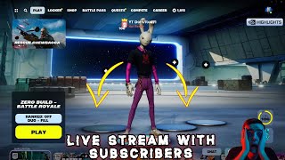 🔴 Live Fortnite with subscribers / new subs can also play with me 🔴 #live #fortnite