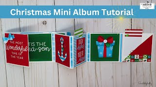 Get Ready for a CHRISTMAS to Remember with This Mini Album Tutorial!