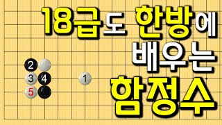 5분만에 배우는 함정수 #바둑강의 #baduk