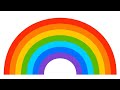 create rainbow using turtle python