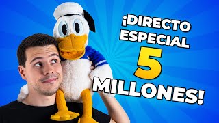 (🔴DIRECTO) ⭐¡ESPECIAL 5 MILLONES!⭐ Reacciono a TODOS mis Vídeos + Resultados del Sorteo