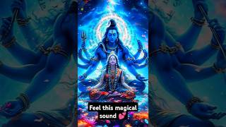 Om ki magical sound 💕om namah shivay #om #peacefulmusic #bholenath #meditationmusic #bholebabakijai