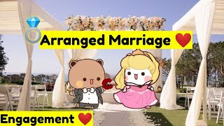 Peachu \u0026 Gomu Ki Arranged Marriage Love Story ❤️😍| Bubu Dudu Ki Engagement 💍Love Story❤️