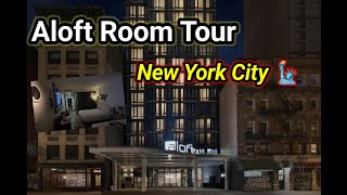 Inside Aloft Times Square NYC | Modern Hotel Tour Near Broadway & NYC Attractions #nyc #aloft