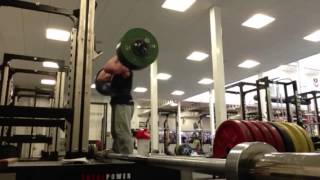 165kg front squat x2 @80kg