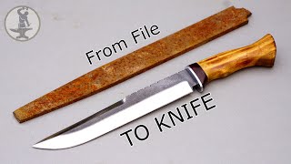 Making a Survival Knife From an Old File
