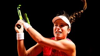 2017 Porsche Tennis Grand Prix First Round | Johanna Konta vs Naomi Osaka | WTA Highlights