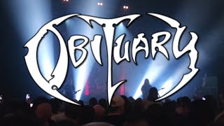 OBITUARY- REDNECK STOMP/SENTENCE DAY (Live in Worcester, MA 5/24/2025 #Obituary #deathmetal