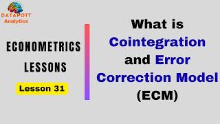What is Cointegration and Error Correction Model (ECM) || Explained in Simple Terms