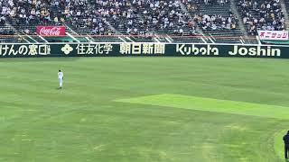 阪神 佐藤輝明選手と中谷将大選手 何気ないキャッチボール 21.3.9甲子園