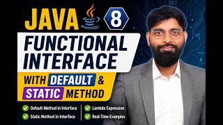Java 8 Functional Interface Tutorial for Beginners | Default vs Static Method
