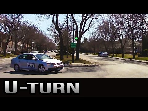 When should you turn while driving?