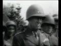 General Patton being witness at the horrors of concentration camp Ohrdruf 12.04.1945