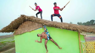 Must Watch New Comedy Video_Amazing Funny Video 2024 Episode 150 By DingDong