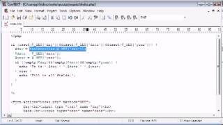 Beginner PHP Tutorial 72 - Using htmlentities for Security
