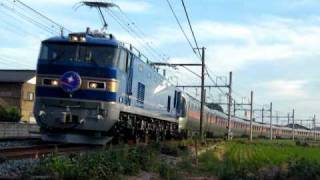 EF510-511号機「カシオペア」 撮影日2010年9月7日 栗橋～古河