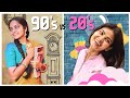 90's vs 20's || part-1 || niha sisters || paid promotion included