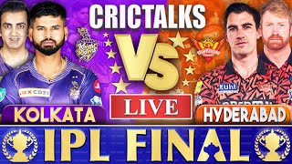 Live: KKR VS SRH, Final, Chennai - IPL 2024 | Live Scores & Commentary | IPL LIVE | Last 4