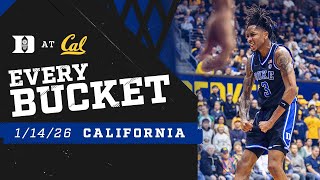 Duke 71, Cal 56 | Every Bucket (1/14/26)