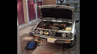 Alfa Romeo Alfetta - Revisione pinze freno