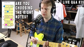 How To Make Your Finger Tapping Ideas Sound Good  - Live Math Rock Q&A #35