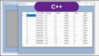 Very very simple| Connect C++ with SQL Server and populate dataGridView