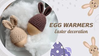 Easter crochet decoration: how to crochet egg covers. Easy Easter crochet tutorial