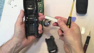 Logitech Harmony One Swollen Battery Removal