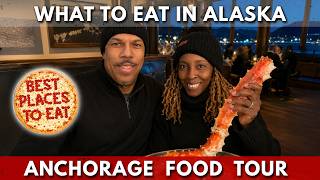 Best places to eat in Anchorage! Alaska Food Tour!