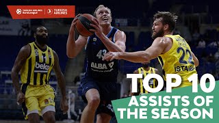 Turkish Airlines EuroLeague Top 10 Assists of the 2020-21 Season!