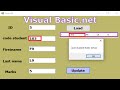 Programming in VB.net: update button in VB.net with SQL database and prevent update duplicate values