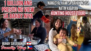 FILIPINA IN LEBANON NAMASYAL KAMI SA BAHAY NG ISA NATIN KABAYAN KONTING HOUSE TOUR SA BAHAY NIYA