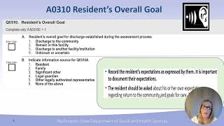 MDS3.0 Section Q Participation in Assessment and Goal Setting