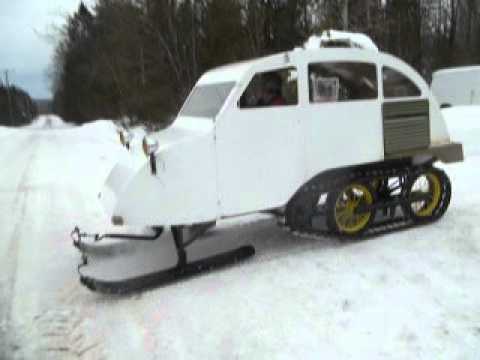 LE SUPER BOMBARDIER B- 7 1937 DE PAUL EMILE SNOWMOBILE RARE LA SORTIE ...