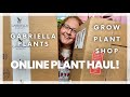 Gabriella Plants AND Grow Plant Shop Online Plant Haul/Plant Unboxing