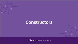 Quick Bit: Constructors