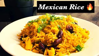 الأرز المكسيكي بالخضار🔥 - mexican rice