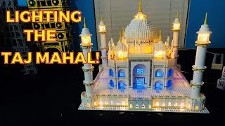 How To Add Custom Lights to the Lego Taj Mahal