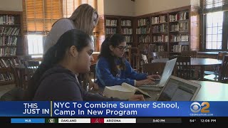 NYC Launches 'Summer Rising' Program, Combining Summer School And Camp