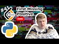 First Missing Positive Python Solution - LeetCode #41