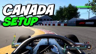 F1 2018 CANADA HOTLAP + SETUP (1:07.401)