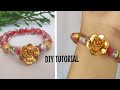 DIY TUTORIAL Gelang Kristal Morano easy bracelet ide bisnis