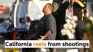 California reels from back-to-back gun massacres